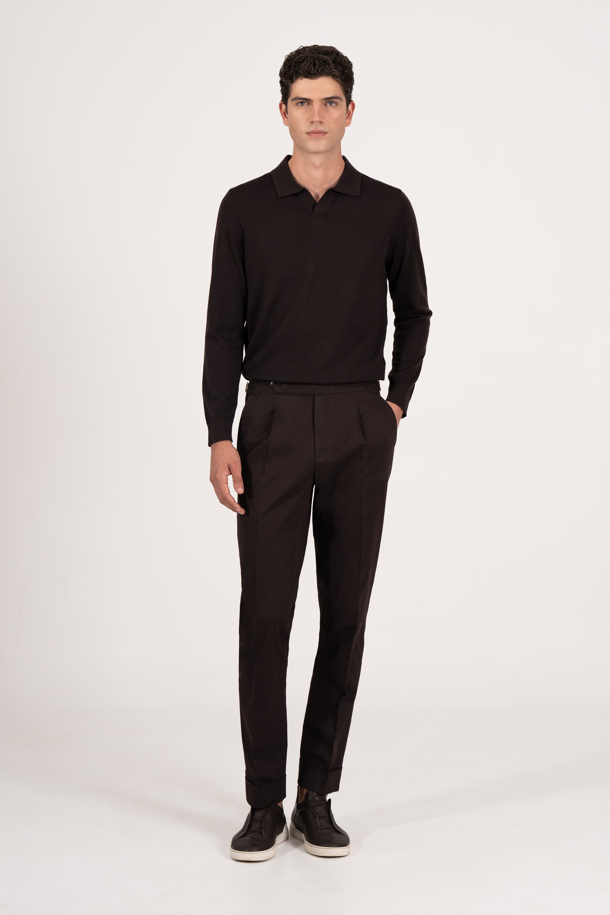 MERINO SLEEVE MARRÓN