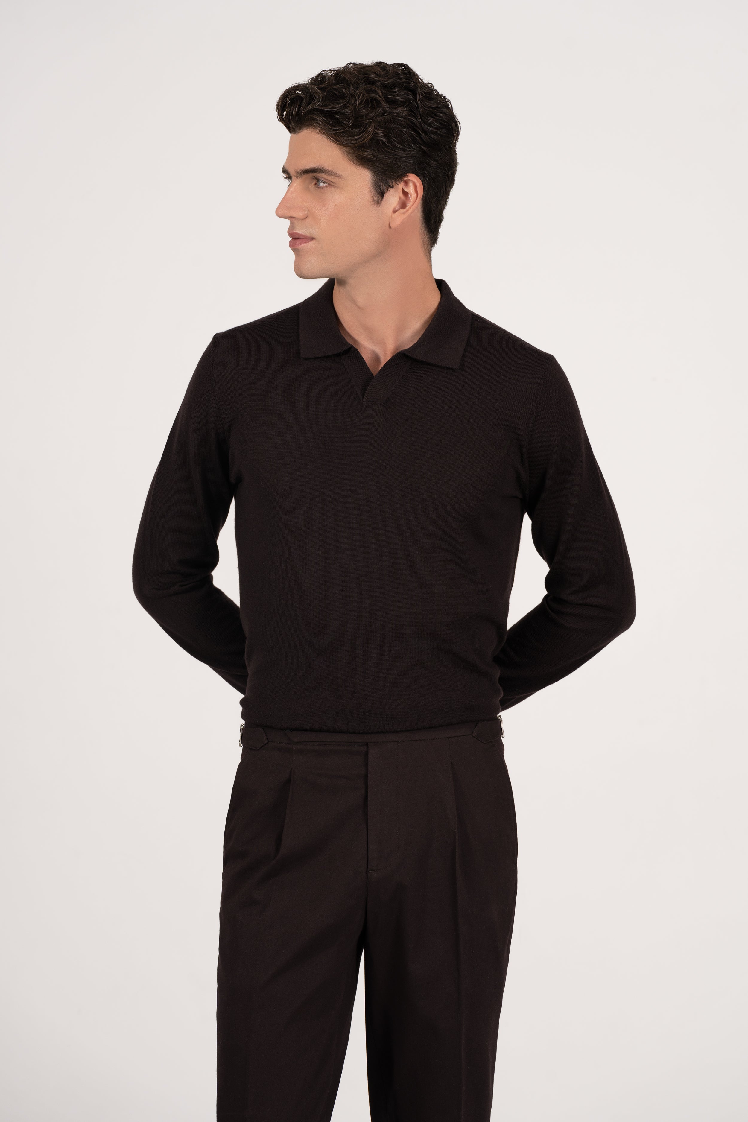 MERINO SLEEVE MARRÓN