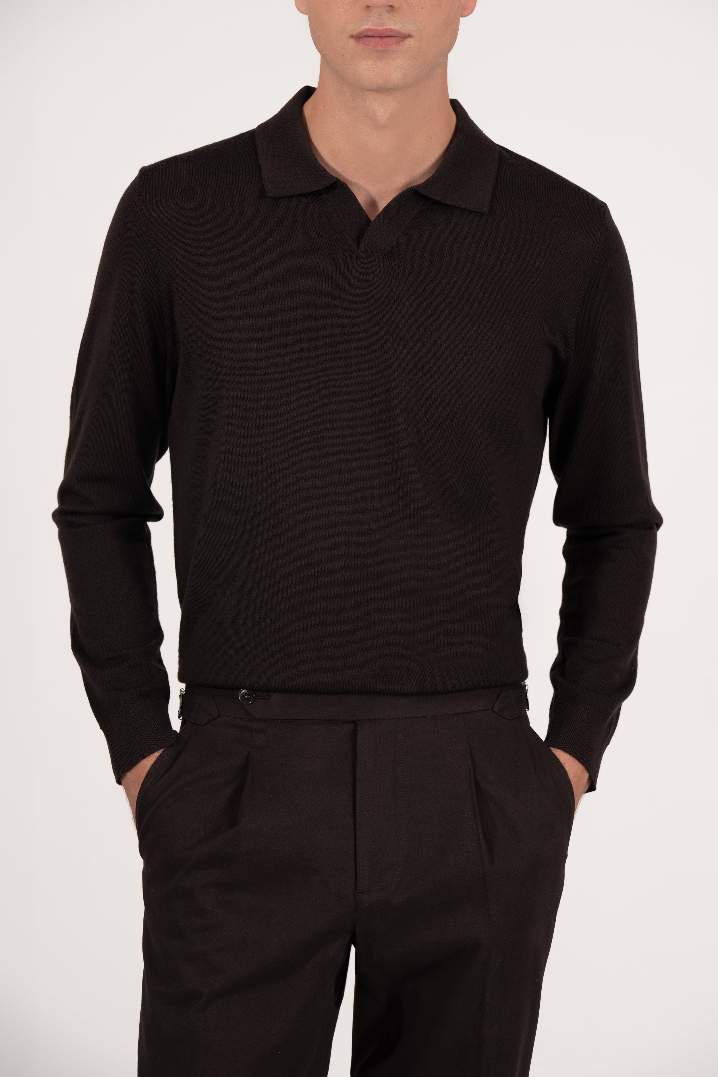 MERINO SLEEVE MARRÓN